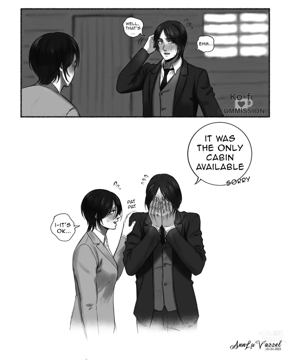 Page 56 of doujinshi Attack on Titan