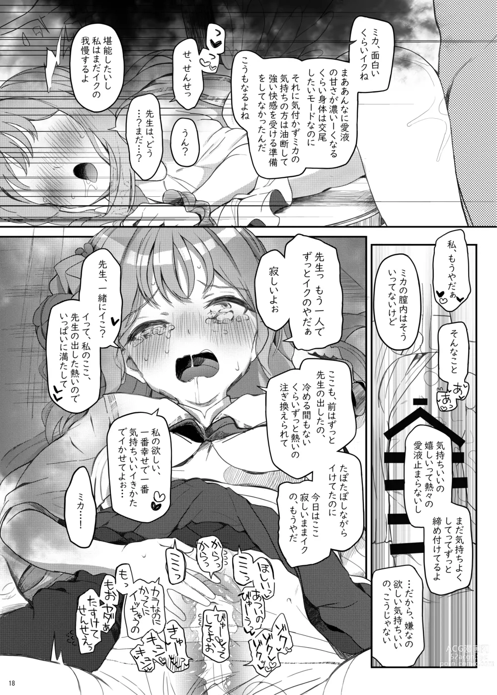 Page 17 of doujinshi Tenshi de Warui Ko DEAREST