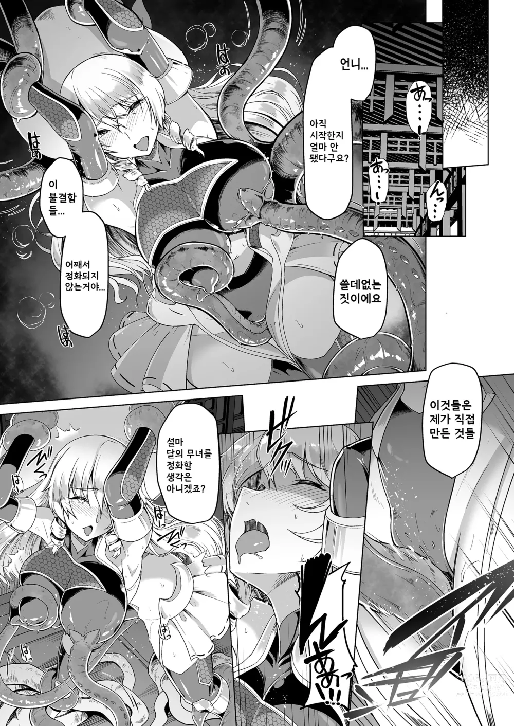 Page 11 of doujinshi 대마무녀 요리히메 3 -달의 도시 함락-