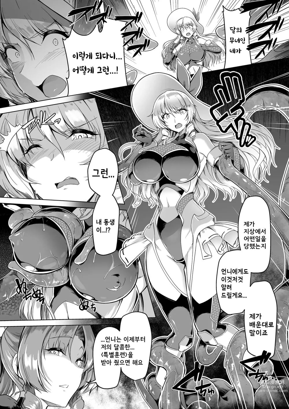 Page 10 of doujinshi 대마무녀 요리히메 3 -달의 도시 함락-