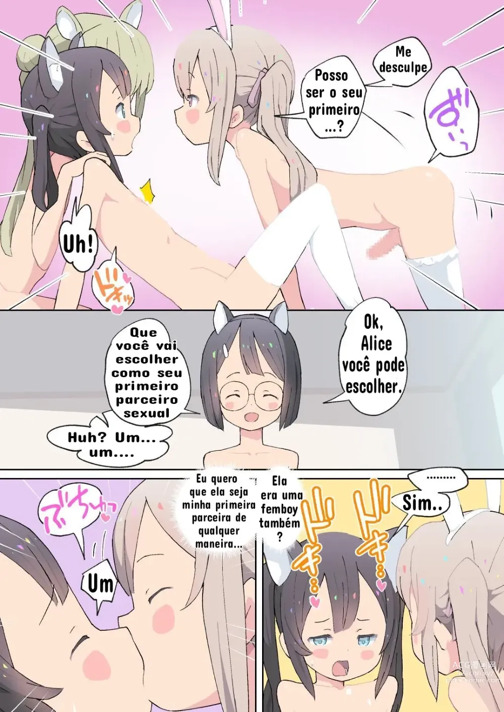 Page 21 of doujinshi Alice to Fushigi na  Otokonoko Land