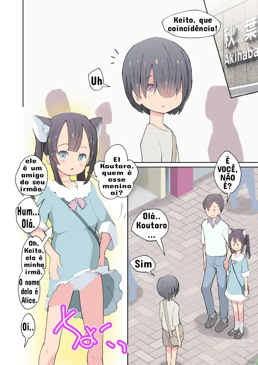 Page 4 of doujinshi Alice to Fushigi na  Otokonoko Land