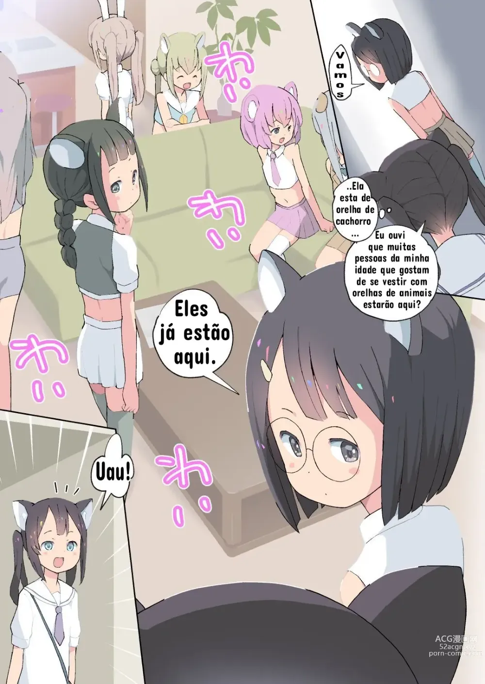 Page 9 of doujinshi Alice to Fushigi na  Otokonoko Land