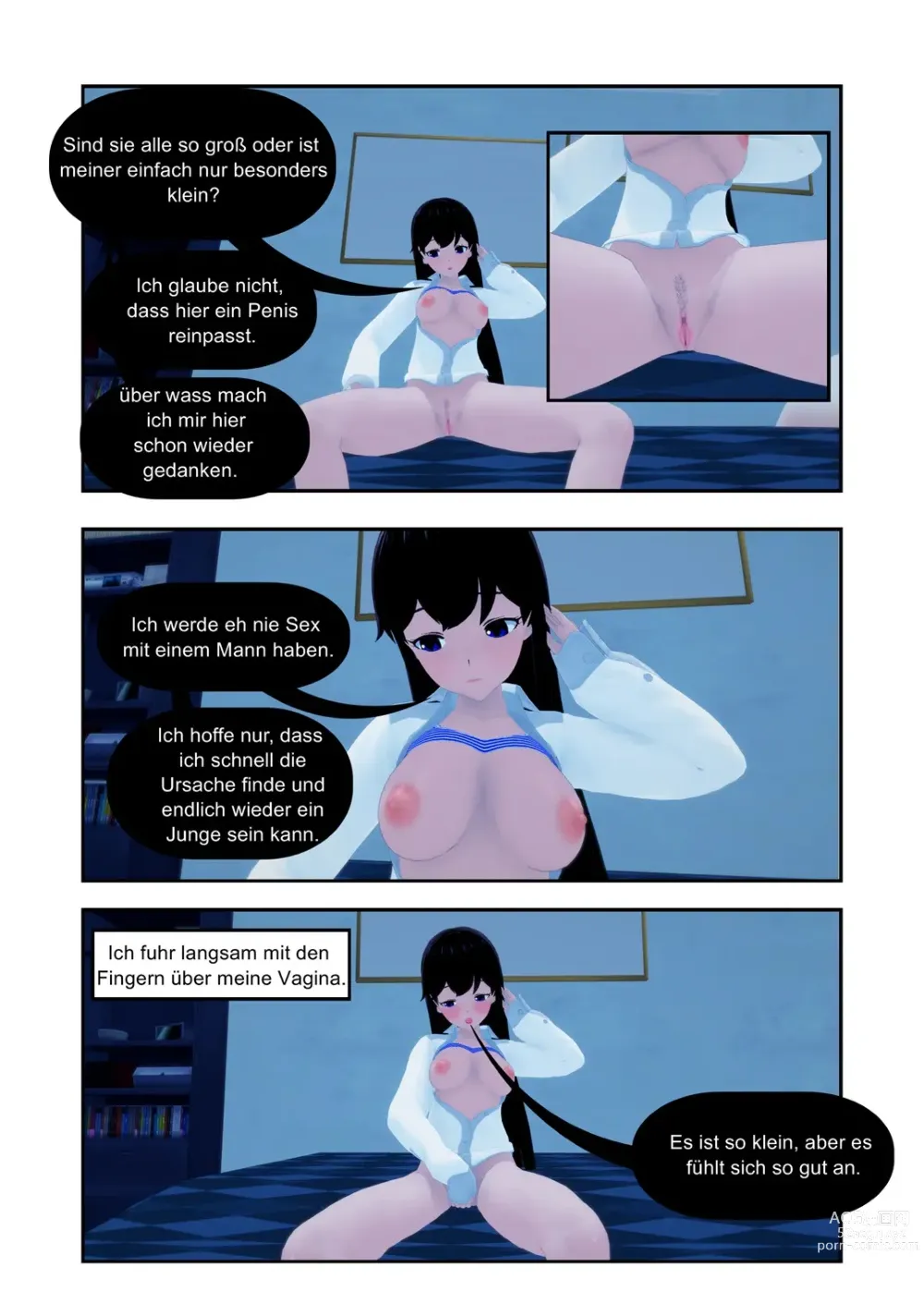 Page 38 of doujinshi Girl transformation