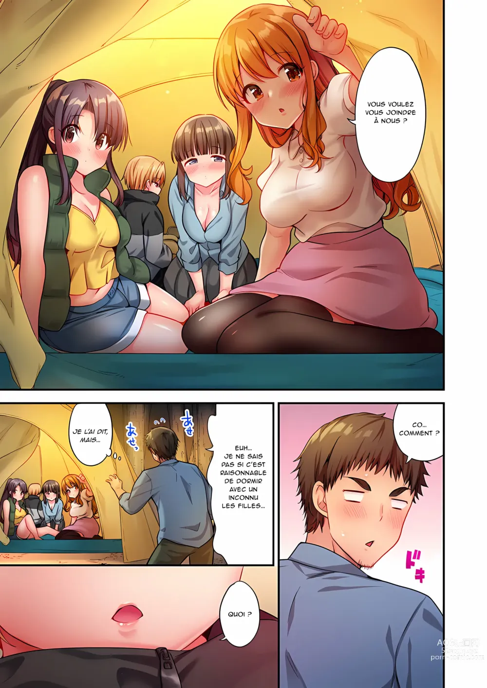 Page 19 of manga Harem au camping !