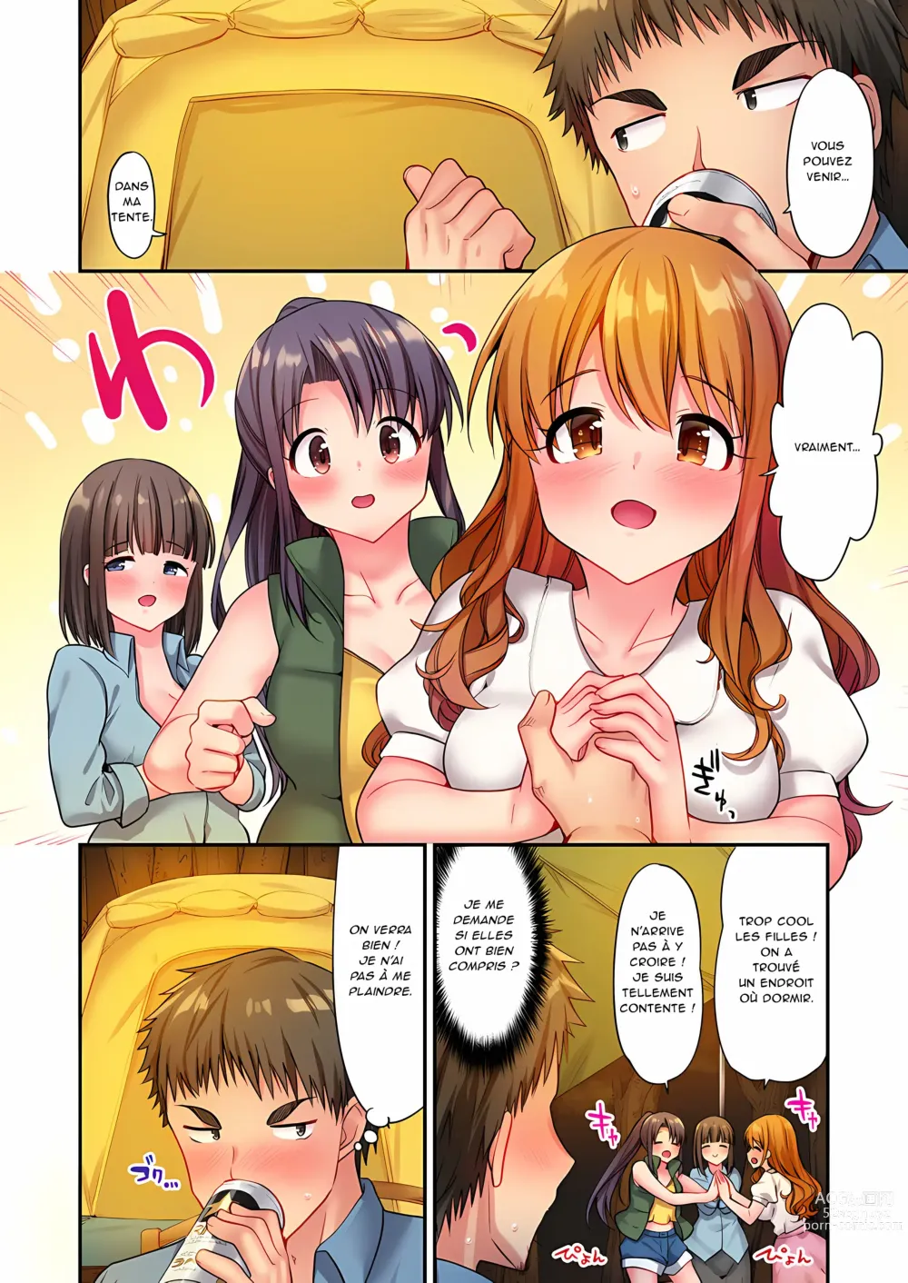 Page 10 of manga Harem au camping !