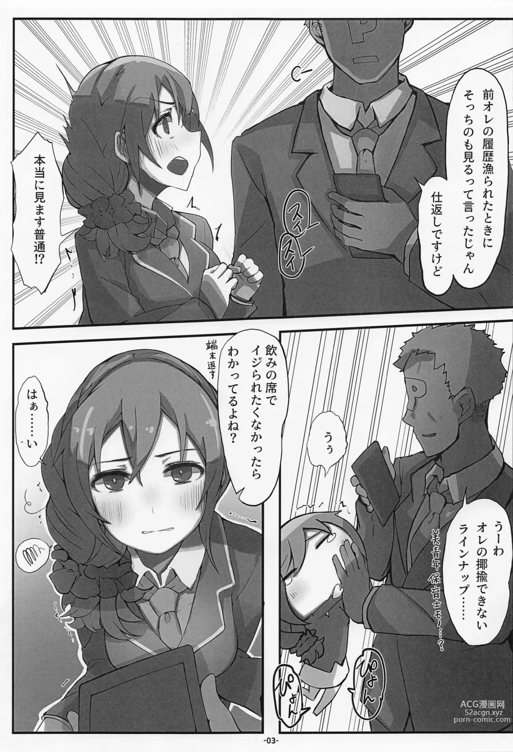 Page 4 of doujinshi Senkawa Chihiro-san no Genkai Office 24-ji