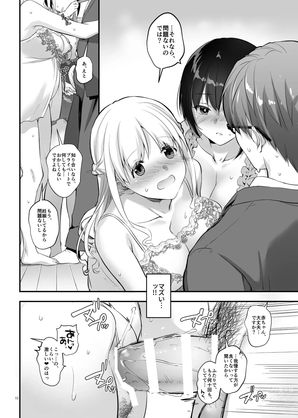 Page 10 of doujinshi Haramaseya 3.5 DLO-23