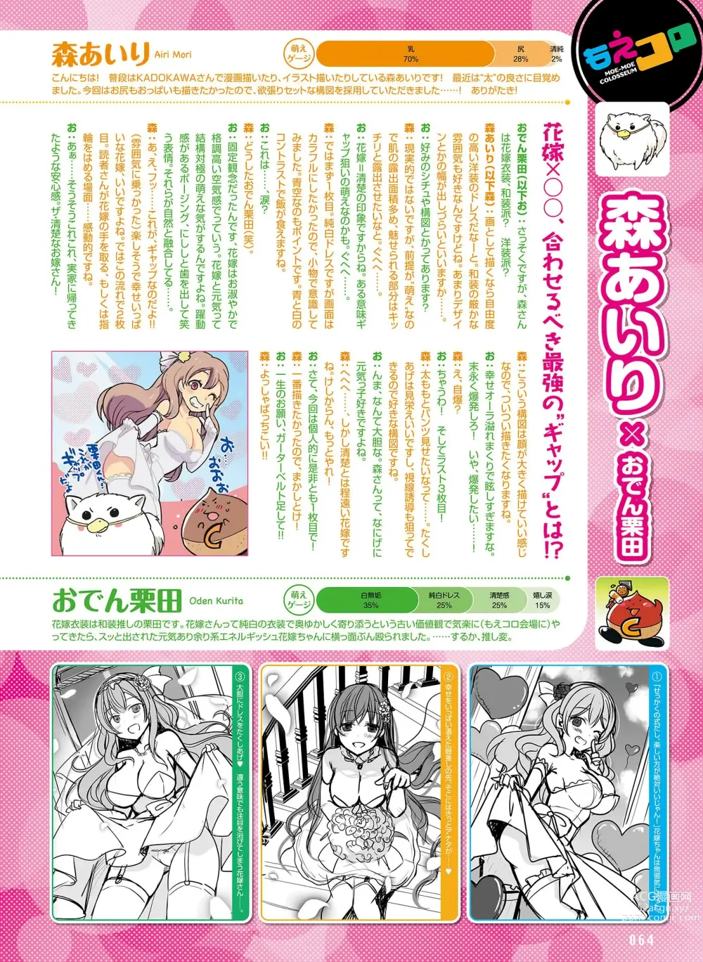 Page 68 of manga Dengeki Moeoh 2023-06