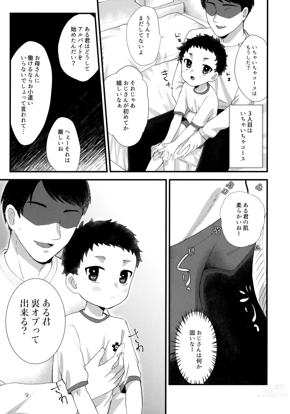 Page 8 of doujinshi Otoko no ko Rifure