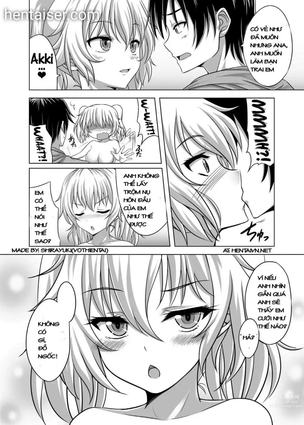 Page 19 of manga BLUE EYES BLUE