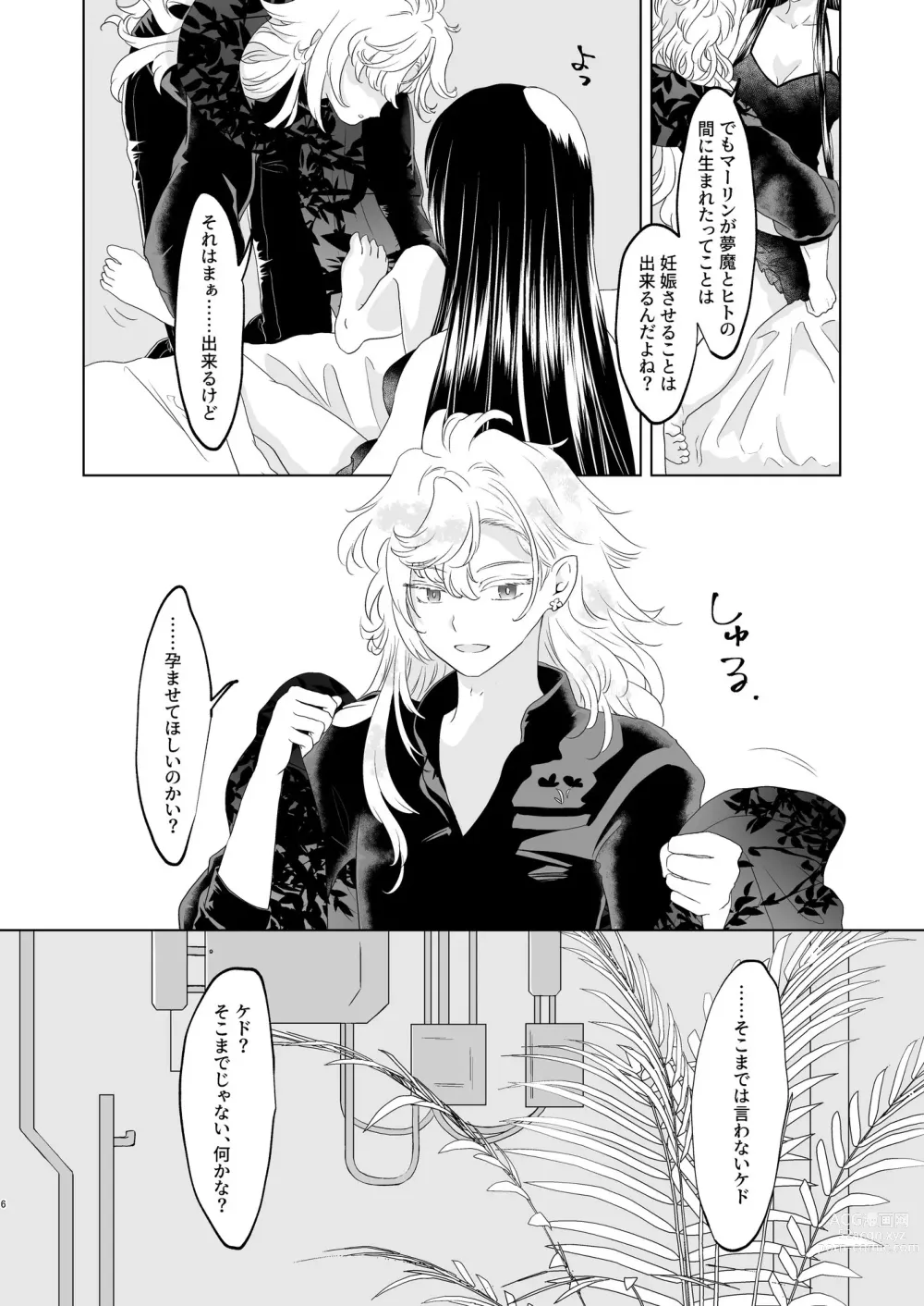 Page 6 of doujinshi 5/ 28 Inte yume dōraku 6] R 18 mārin yumemanga sanpuru【 [ fate grand order )