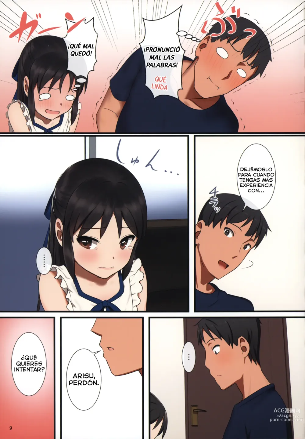 Page 9 of doujinshi Tachibana Arisu wa P ga Suki 2