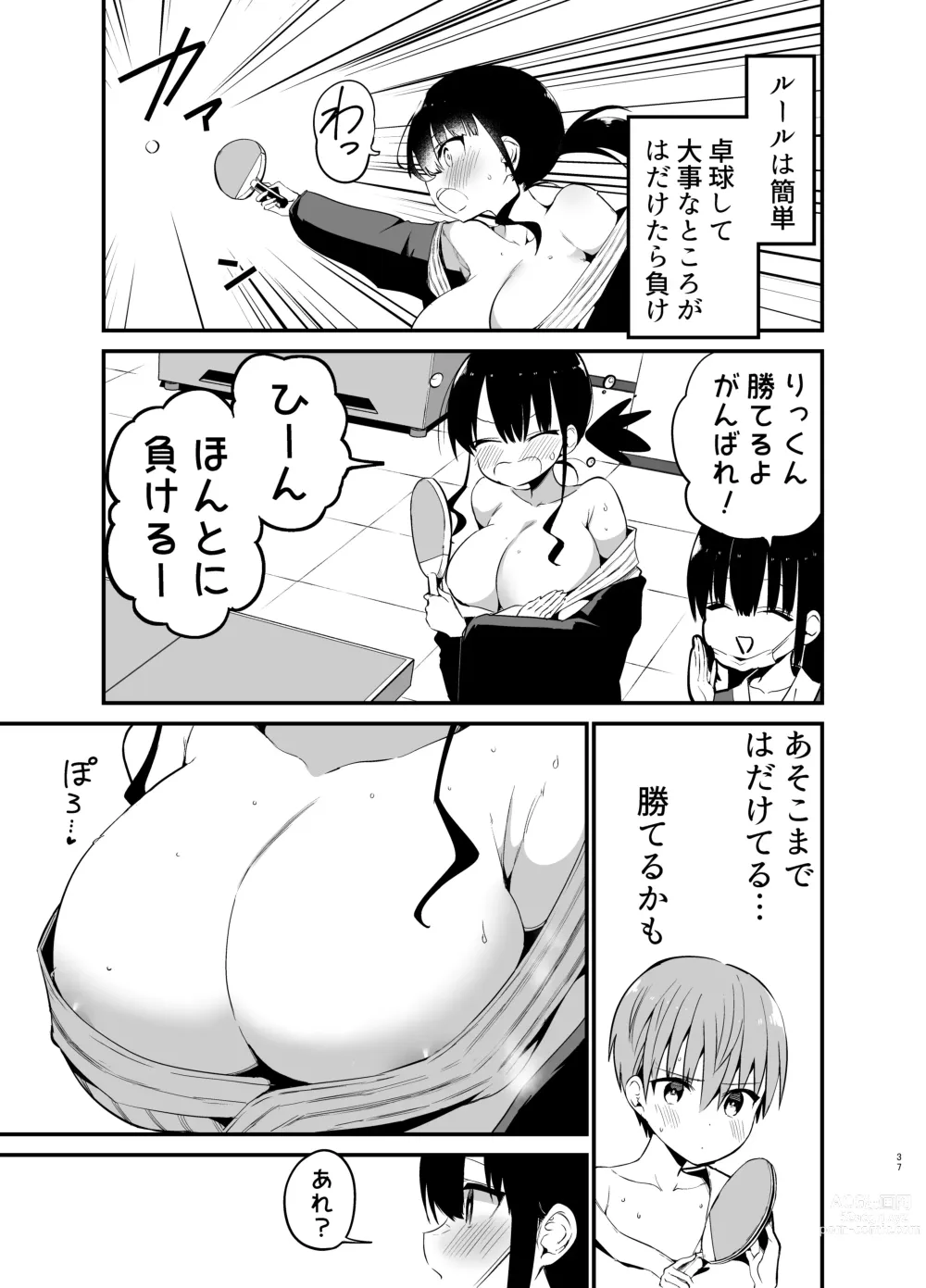 Page 37 of doujinshi Rikkun, Game Umai ne. Kakkoii ne 2