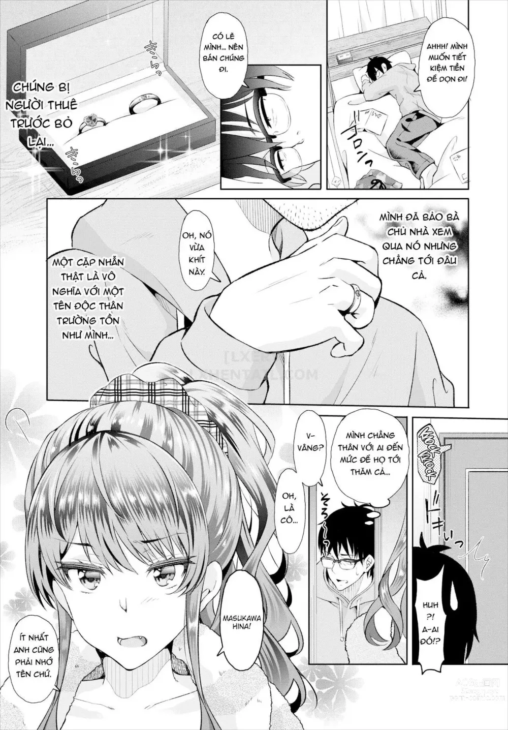 Page 4 of doujinshi My Gloomy Self Used These Magic Items to Turn My Share House Into a Harem chap 1