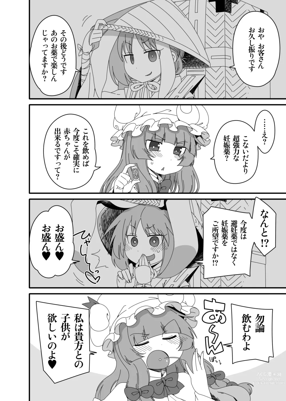 Page 5 of doujinshi Touhou Meiko ~Patchouli Hen 2~