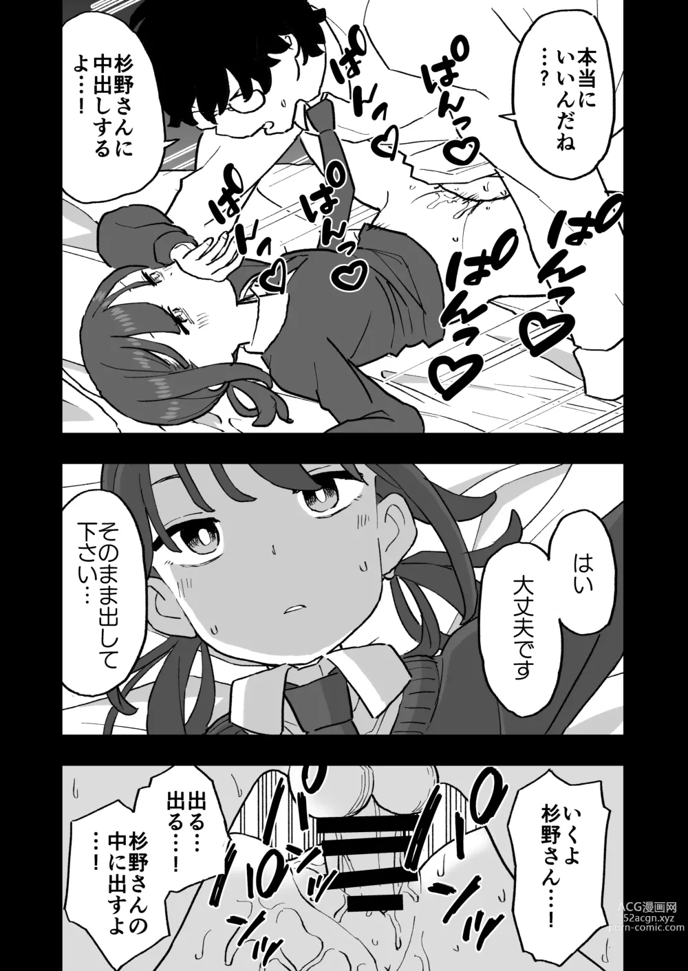 Page 29 of doujinshi Buaisou na Kareshi Mochi no Oshiego to Eroi Koto Shinai to Derenai Heya ni Tojikomerareta Hanashi