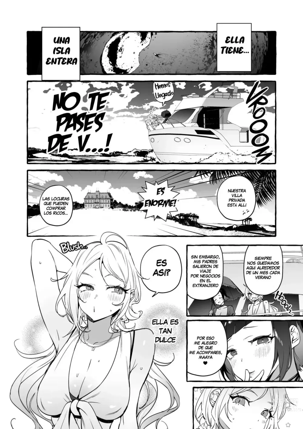 Page 3 of doujinshi Futanari-san to Nonke-san Vacance Hen