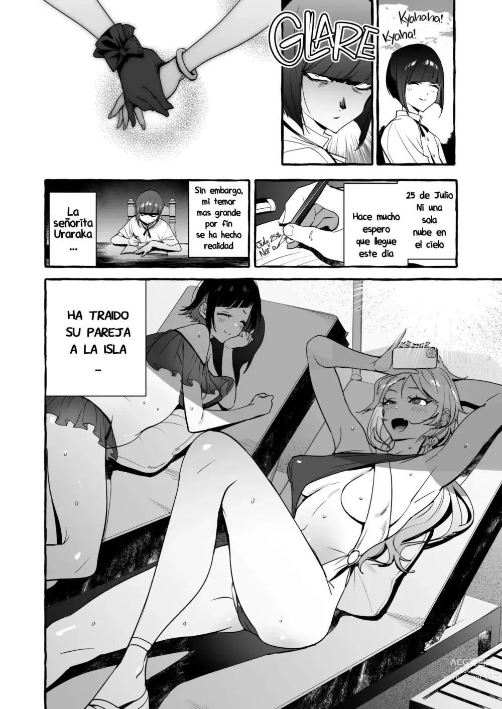 Page 5 of doujinshi Futanari-san to Nonke-san Vacance Hen