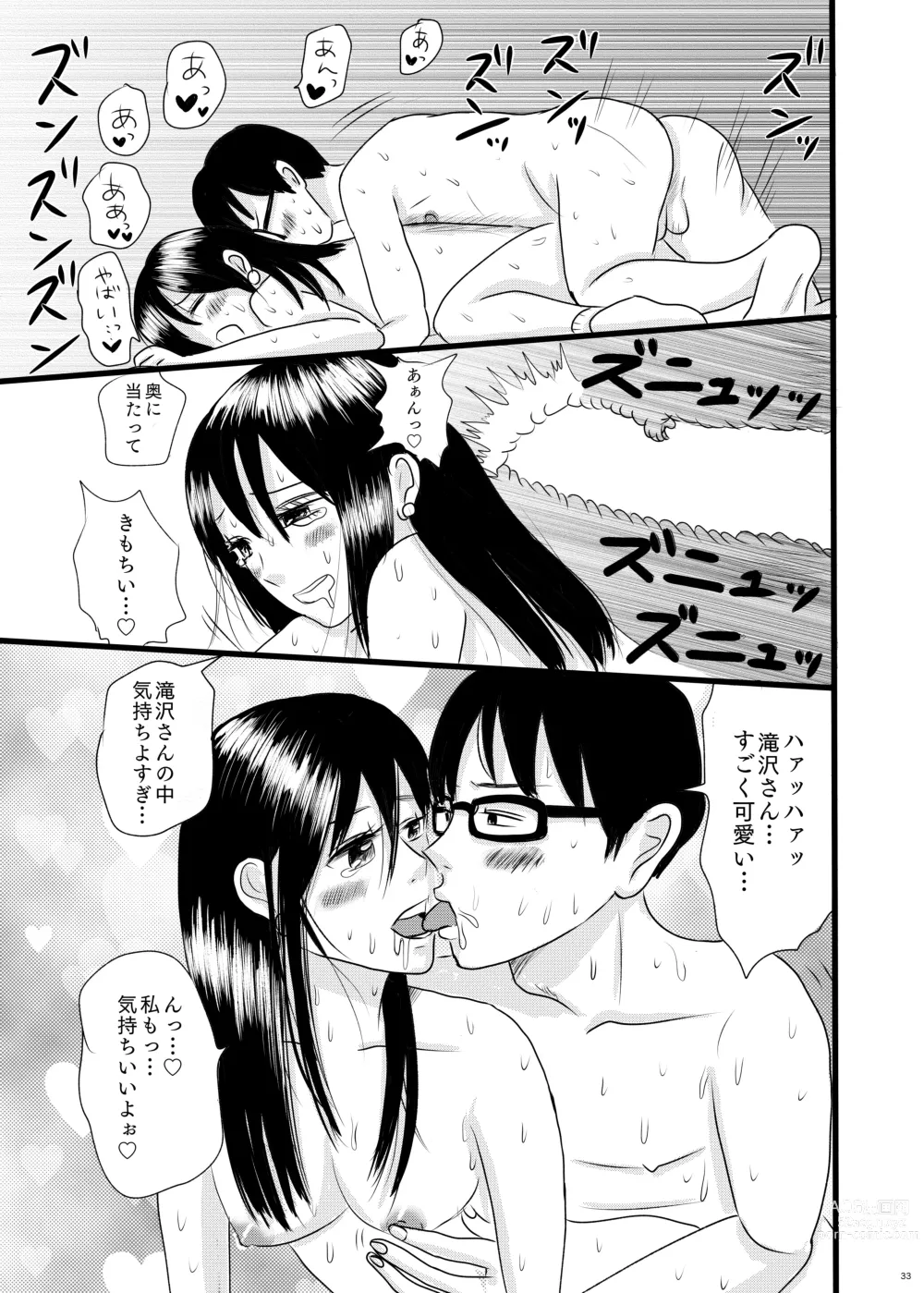 Page 33 of doujinshi Subcul Joshi to Shasei Taikai!