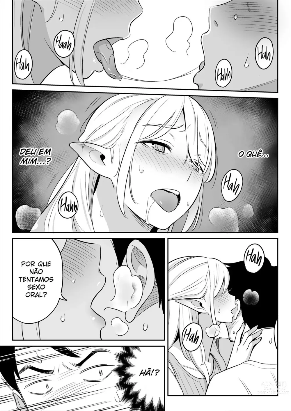 Page 16 of doujinshi O explosivo redespertar sexual da minha tia elfa