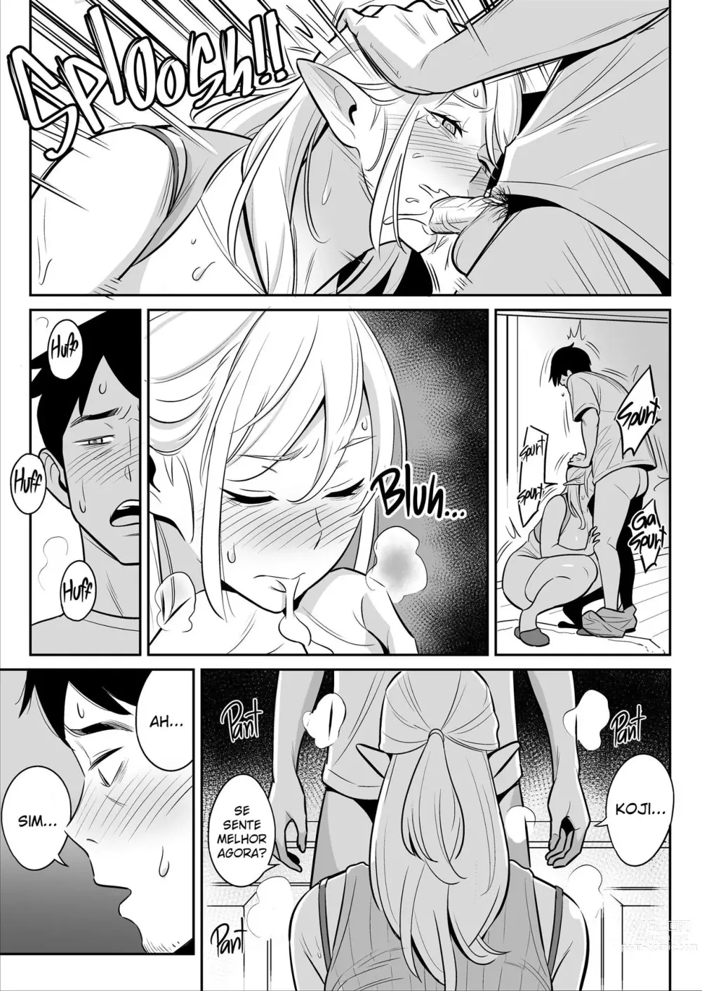 Page 22 of doujinshi O explosivo redespertar sexual da minha tia elfa