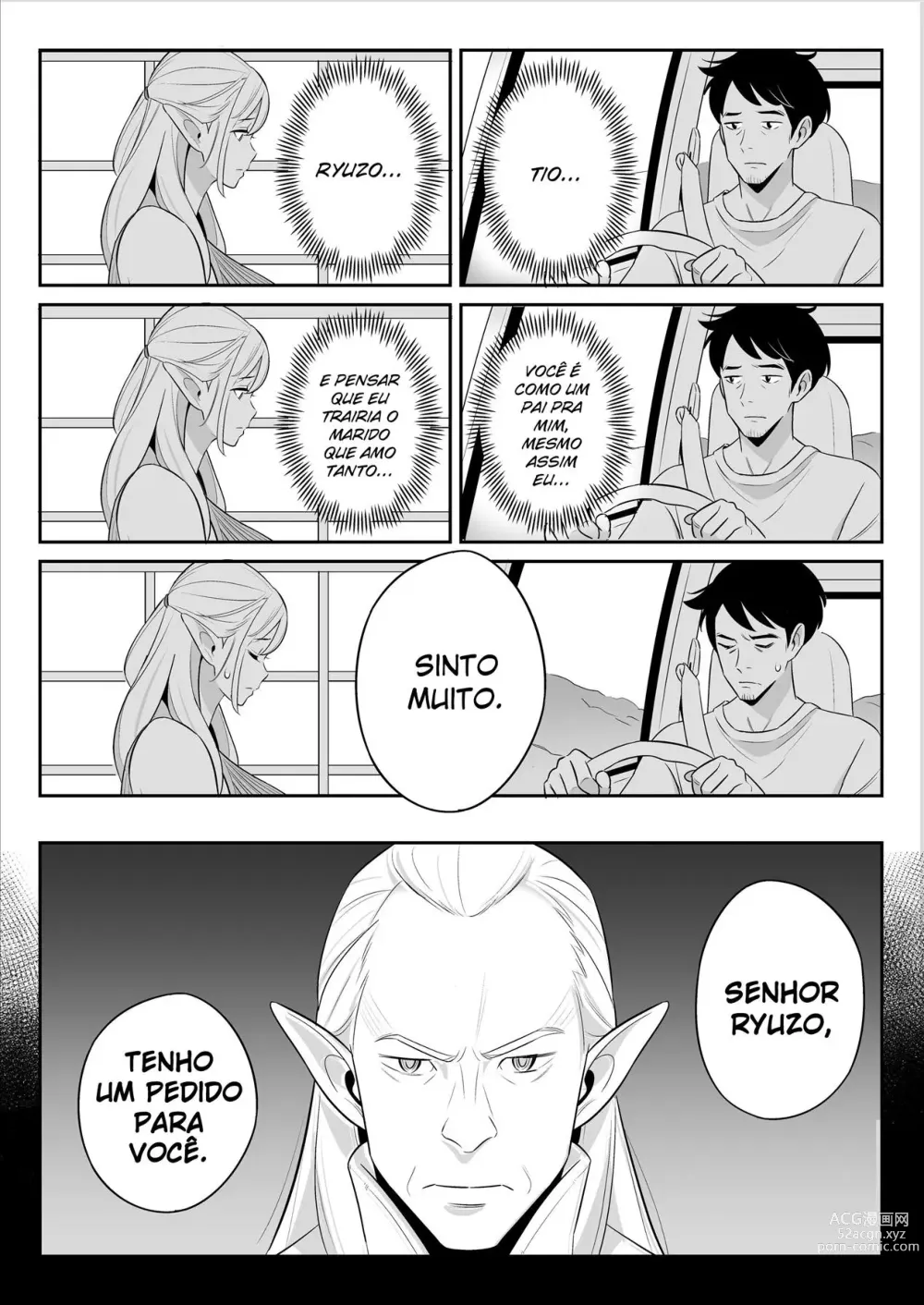 Page 34 of doujinshi O explosivo redespertar sexual da minha tia elfa