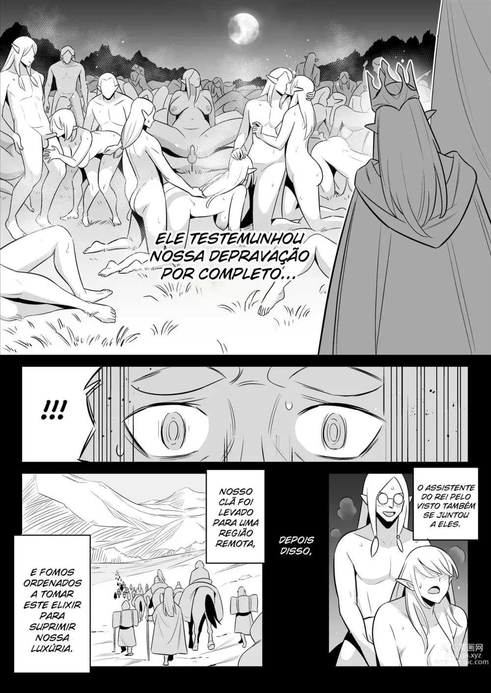 Page 37 of doujinshi O explosivo redespertar sexual da minha tia elfa