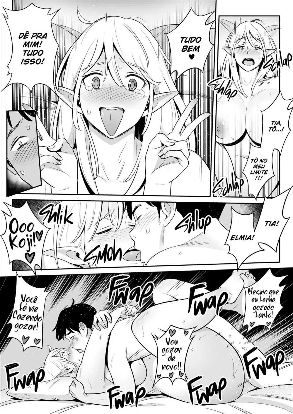 Page 58 of doujinshi O explosivo redespertar sexual da minha tia elfa