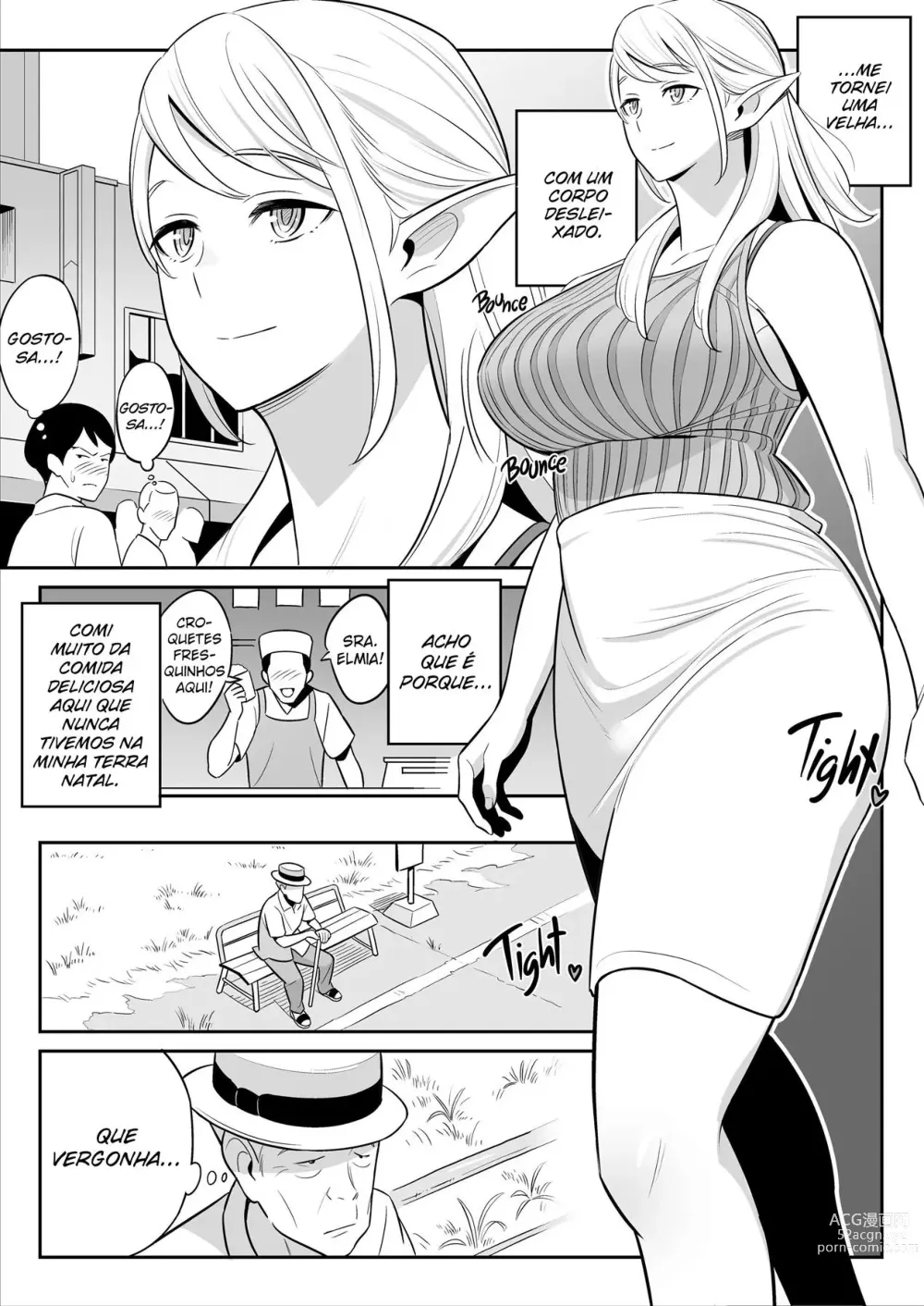 Page 7 of doujinshi O explosivo redespertar sexual da minha tia elfa