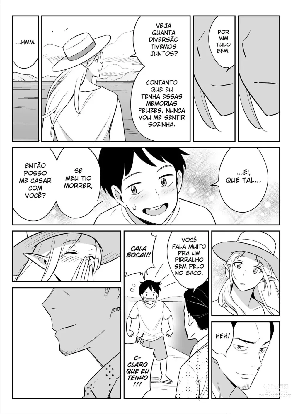 Page 64 of doujinshi O explosivo redespertar sexual da minha tia elfa