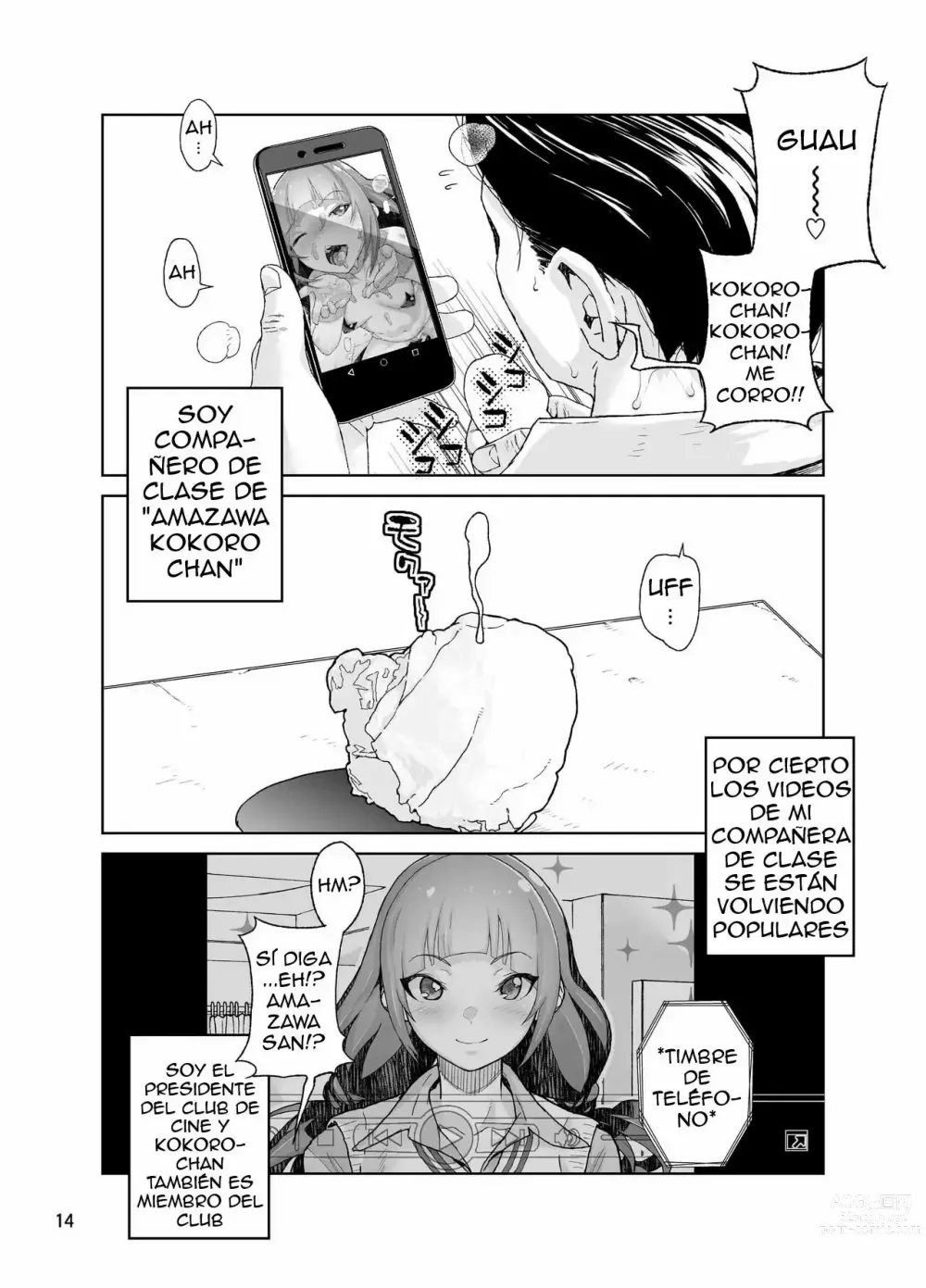 Page 14 of doujinshi Amasawa-san wa IV Idol