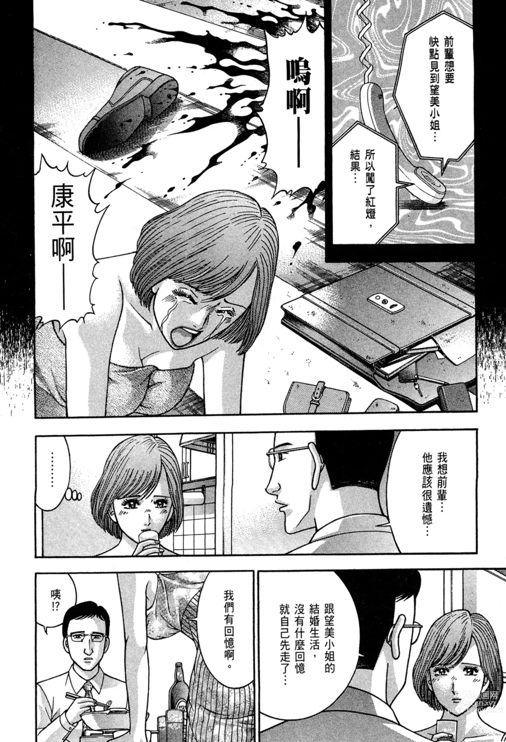 Page 196 of manga 現代美人妻圖鑑