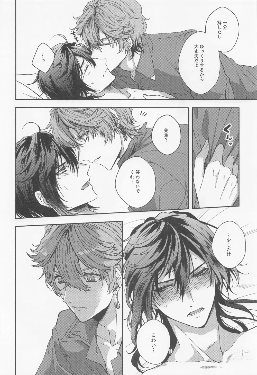 Page 9 of doujinshi Konna Hazu de wa!? - This cant be right!