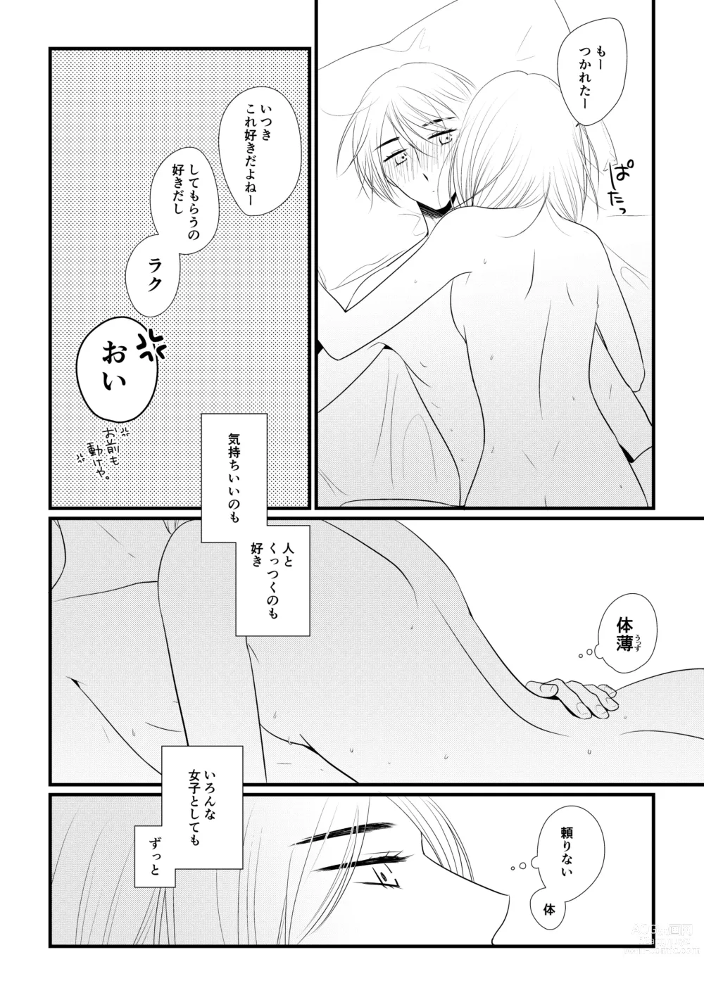 Page 77 of doujinshi Itsuki to Yuusei