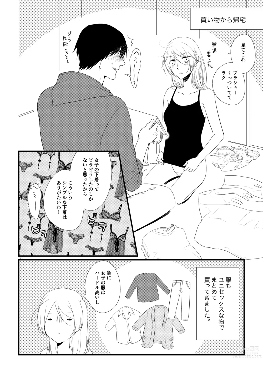 Page 9 of doujinshi Itsuki to Yuusei