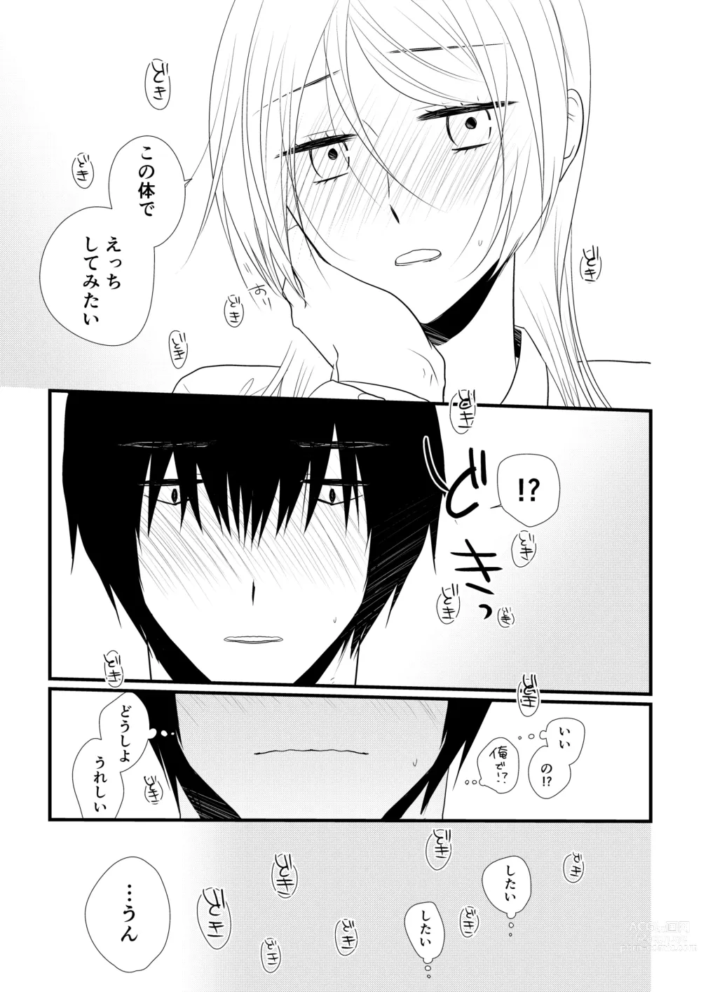 Page 86 of doujinshi Itsuki to Yuusei