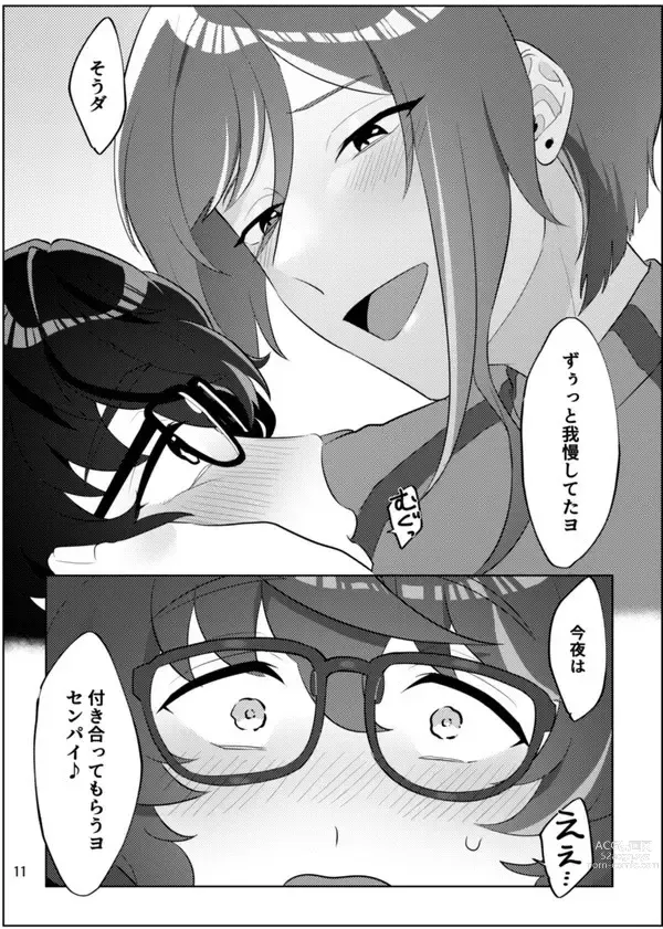 Page 8 of doujinshi Gobusata deshita.