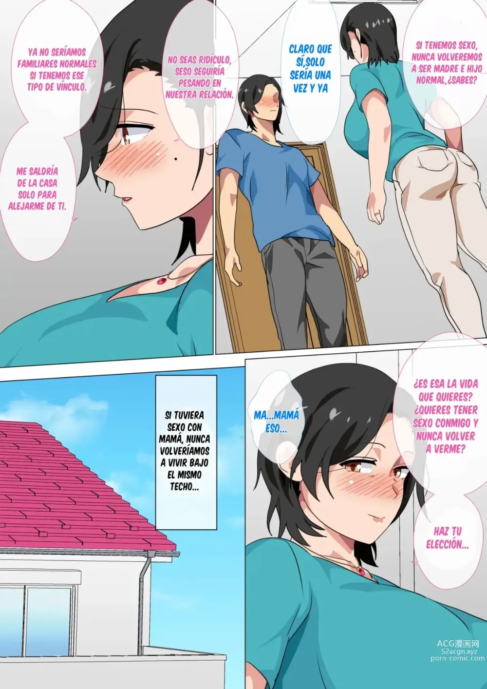 Page 8 of doujinshi Me Confese A Mi Mama Y Ella Me Dejo Tener Un Festival Sexual De Un Solo Dia