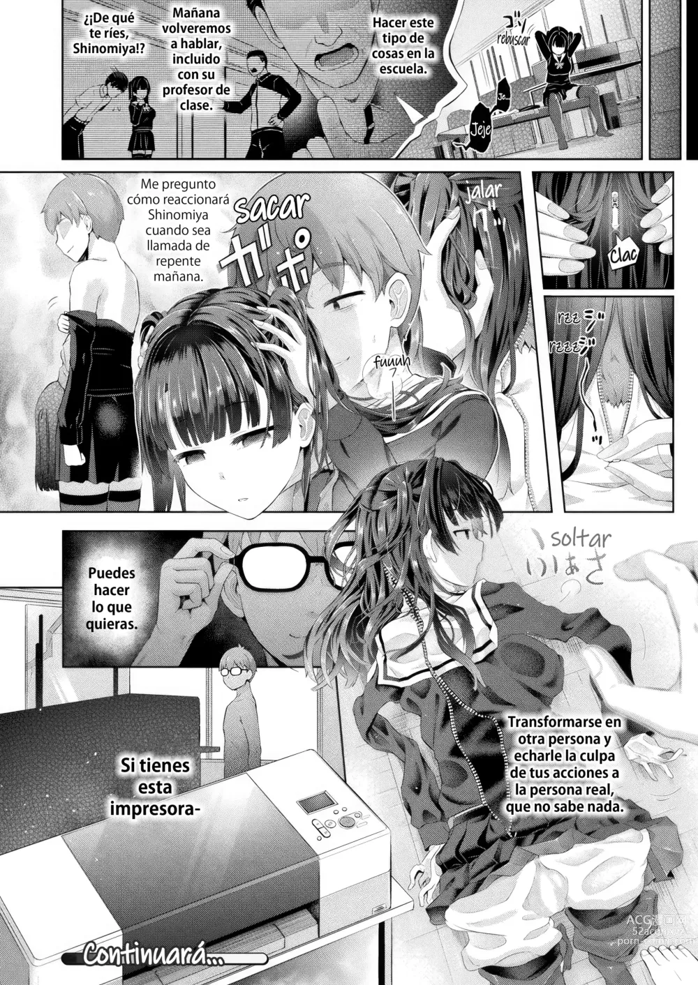 Page 26 of manga Doppelganger después de clases cap. 1