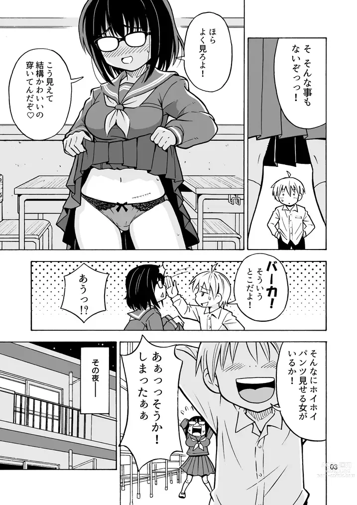 Page 4 of doujinshi Jimi Danshi TS shita Kekka...