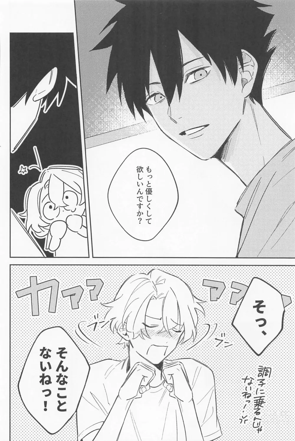 Page 14 of doujinshi Secret of ???