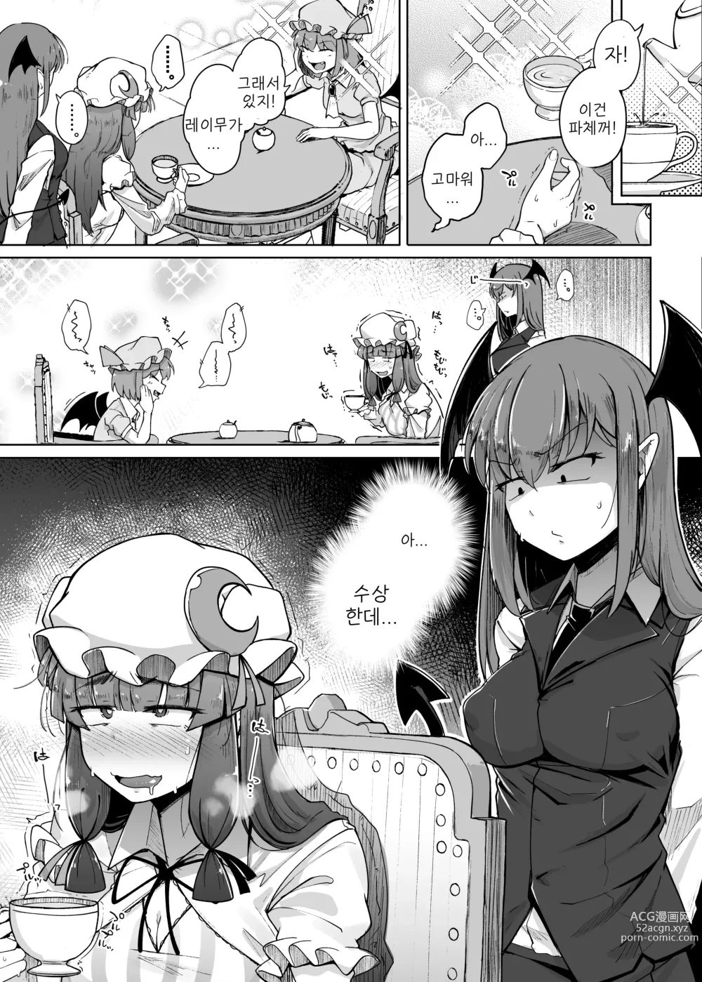 Page 3 of doujinshi 구멍과 무뚝뚝한 개변태 대도서관 5