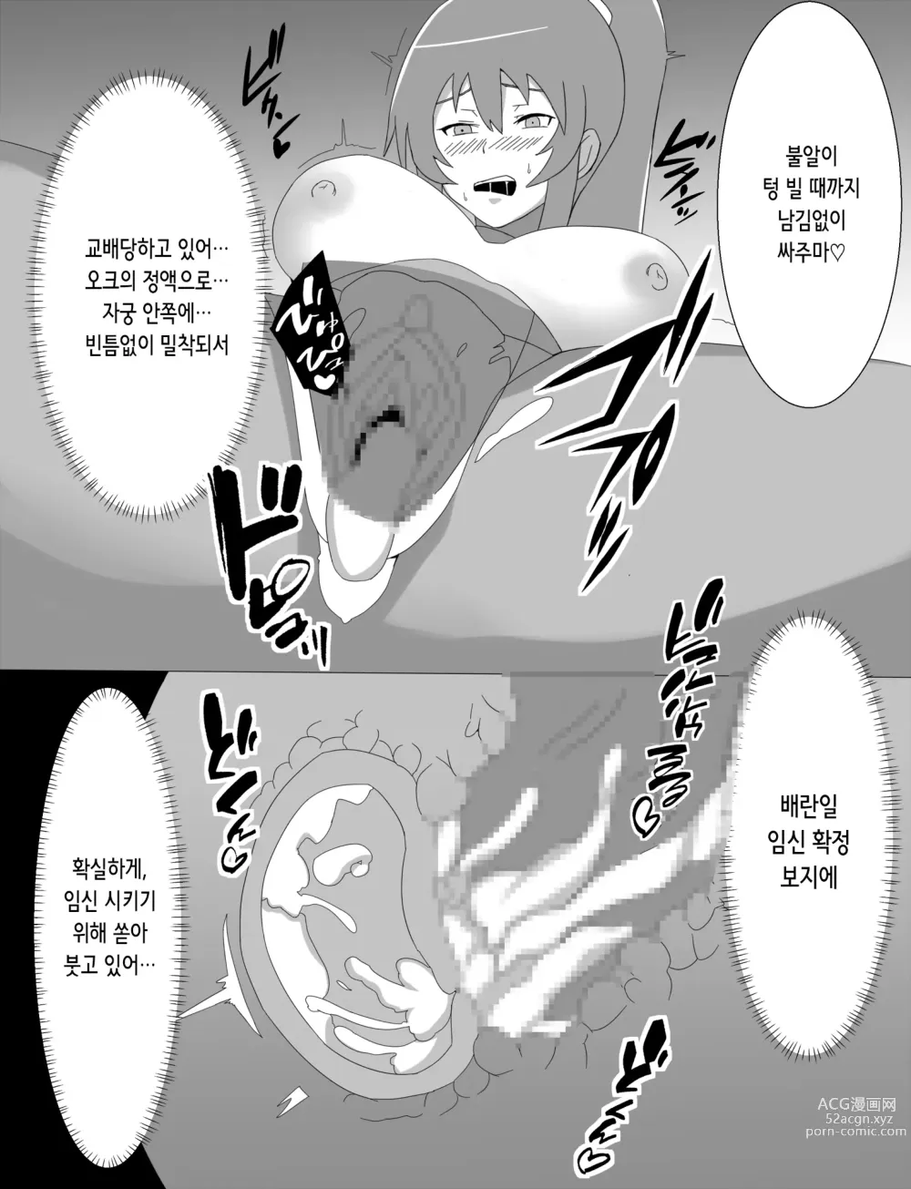 Page 26 of doujinshi 린코 네토라레 오크의 임신아내가 된 날