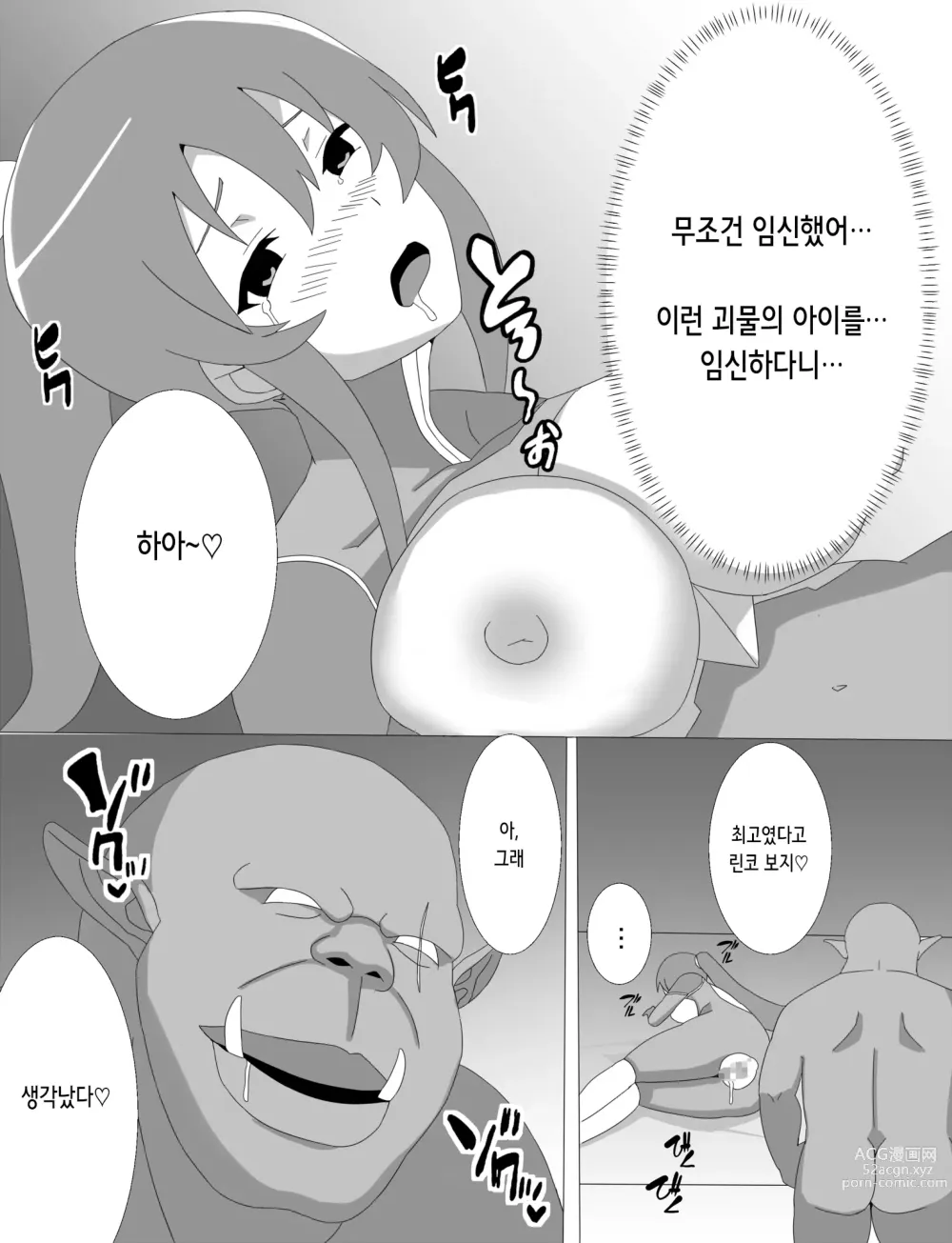 Page 28 of doujinshi 린코 네토라레 오크의 임신아내가 된 날