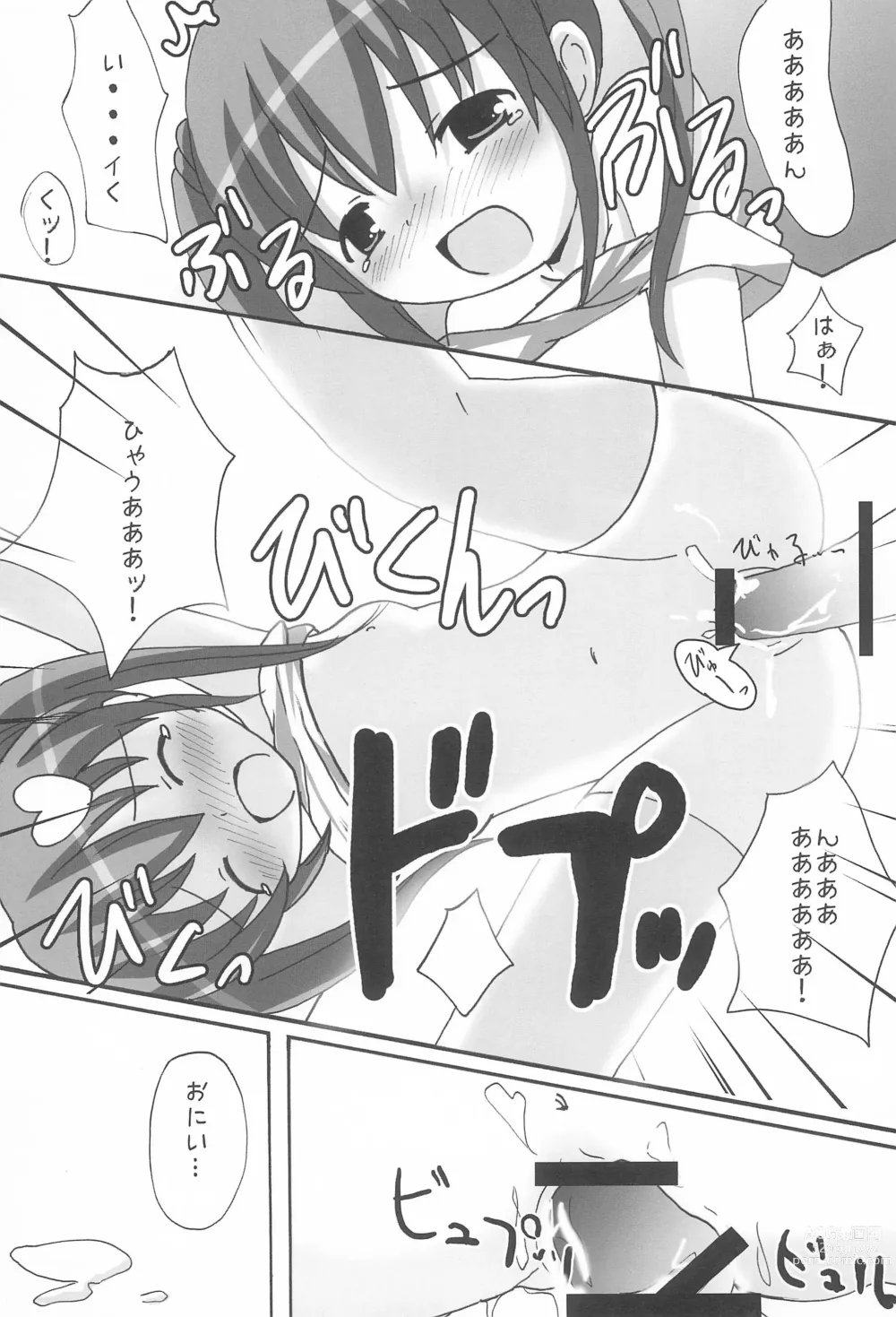 Page 17 of doujinshi Twintail na Onnanoko Hon 7.8.9 Tsumechaimashita.