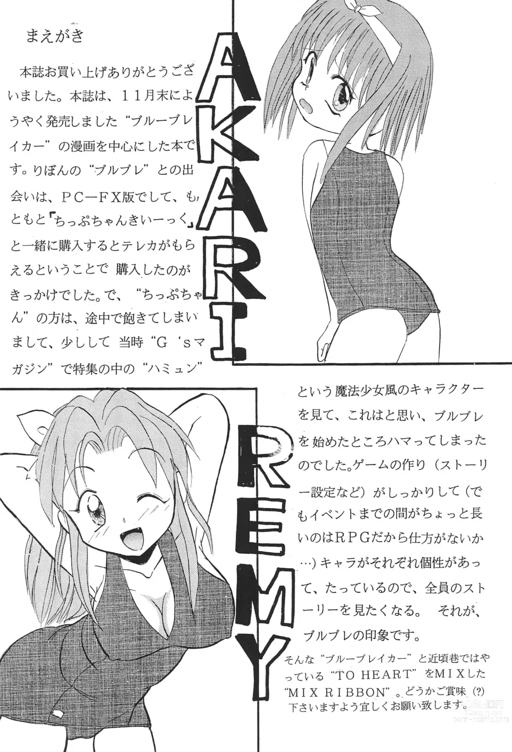 Page 4 of doujinshi Mix Ribbon 2nd