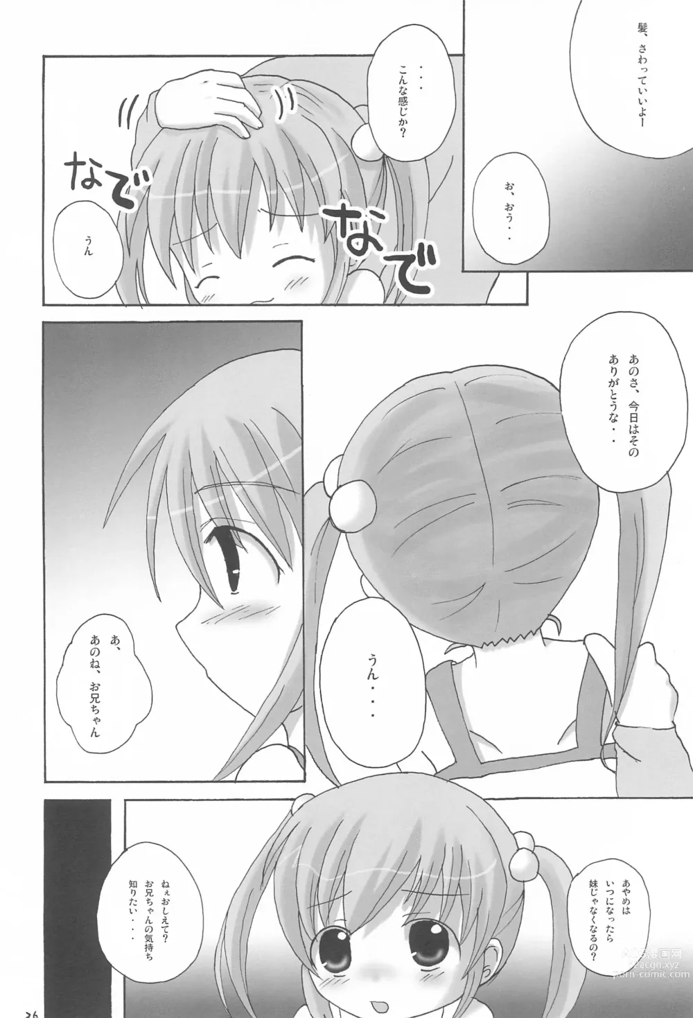 Page 26 of doujinshi Twintail na Onnanoko Hon 1.2.3.Tsumechaimashita.