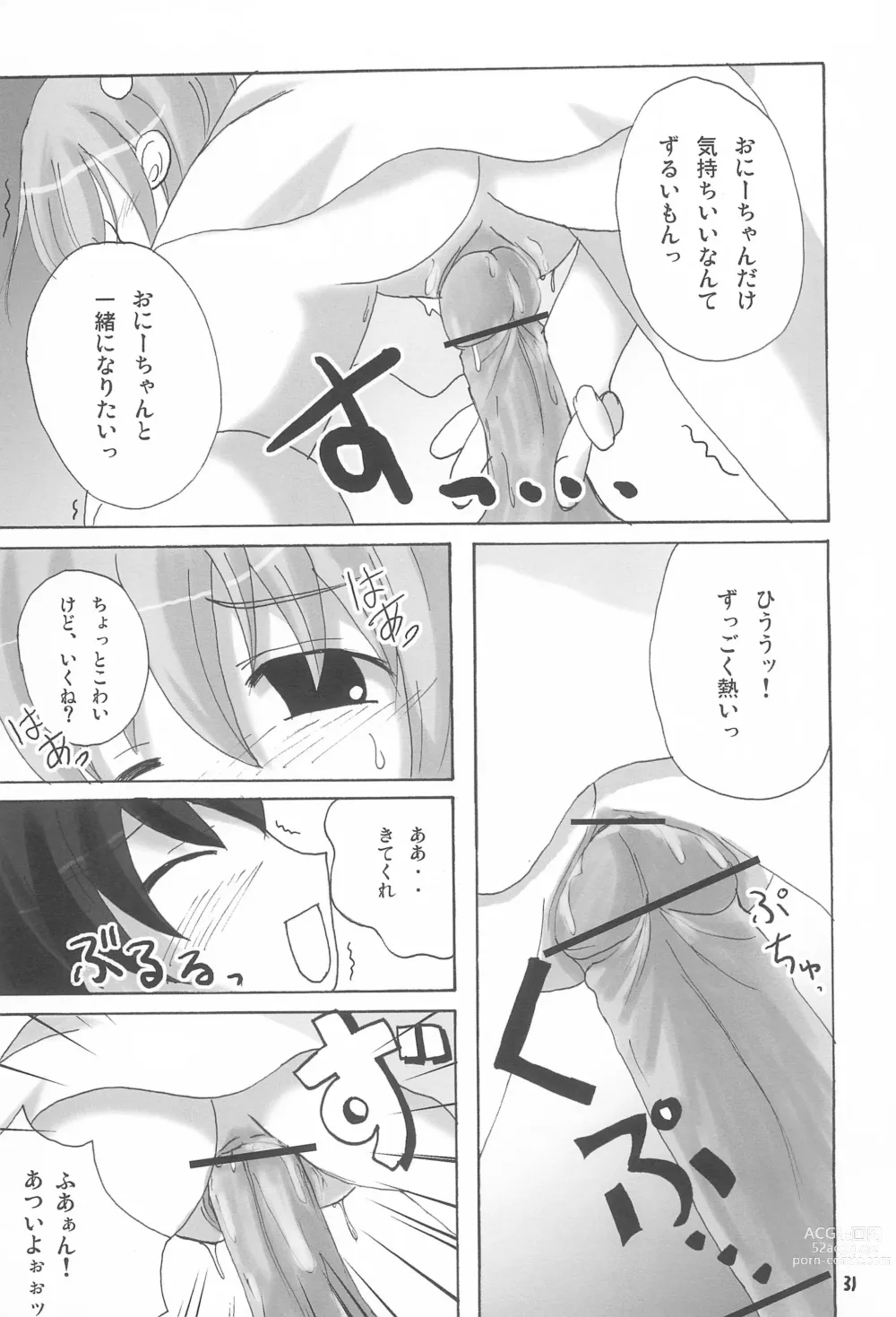 Page 31 of doujinshi Twintail na Onnanoko Hon 1.2.3.Tsumechaimashita.