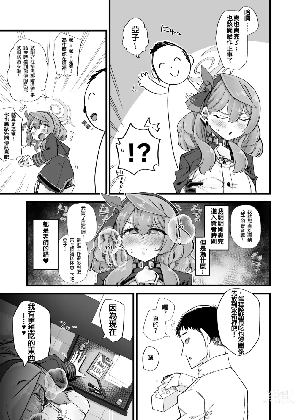 Page 5 of doujinshi Ako's Stress Relieving Sex